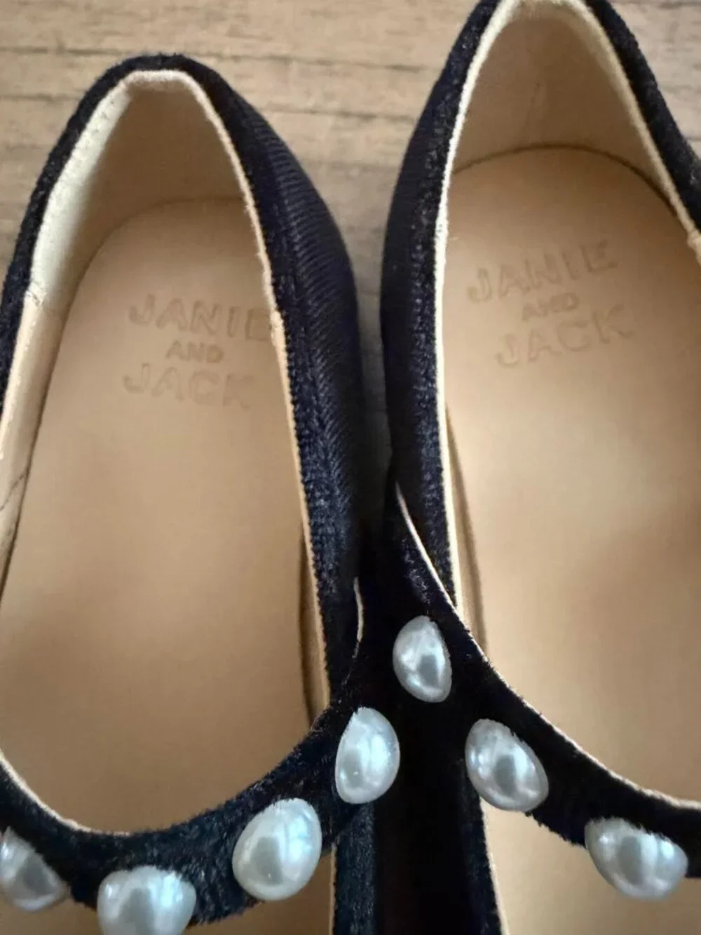 Janie and Jack Toddler Girl's Mary Jane Flats S-9